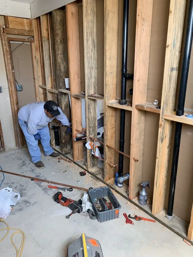 Commercial rough-in plumbing for Water Heater Replacement in Boise